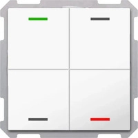 MDT BE-TAL63T4.01, MDT Taster Light 63 4-fach BE-TAL63T4.01 | KNX Unterputz