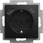 Busch-Jaeger 2CKA002011A6342, BUSCH-JAEGER Steckdose 20 EUCB2USBAC-915 | SCHUKO