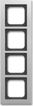 Busch-Jaeger 2CKA001754A4696, Busch-Jaeger Abdeckrahmen 4-fach 1724-276 