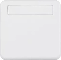 Berker 102259, Berker Zwischenring 102259 | UP IP44 | Klappdeckel & Beschriftungsfeld