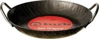 Turk 65930, Albert Turk Servierpfanne 65930 | Schmiedeeisen | 28 cm | 2 Griffe 