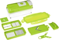 Genius 33594, Genius Nicer Dicer Smart | Gem&uuml;seschneider Set 7-teilig | Edelstahl 