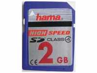 Hama 00055377, Hama High Speed SD-Card 2GB Class 4 55377