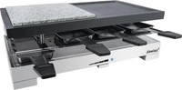 Steba 638800, Steba Raclette RC 88 | 8 Personen | Naturstein & Alu-Grillplatte 
