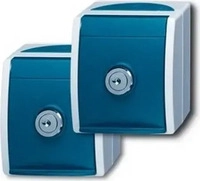 Busch-Jaeger 2083-0-0816, Busch-Jaeger Schuko-Steckdose 20/20 EWSL-53 | 2-fach