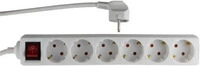 REV 512360555, REV Steckdosenleiste 6-fach | Mehrfachsteckdose mit Schalter | 1,4m