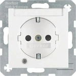 Berker 41108989, Berker Steckdose SCHUKO 41108989 | Unterputz | Kontroll-LED 