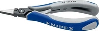 Knipex 34 12 130, KNIPEX Pr&auml;zisions-Elektronik-Flachzange 34 12 130 | 130 mm 