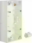 Berker 10428989, Berker Aufputzgeh&auml;use 2-fach S.1 10428989 | Kunststoff | IP20 