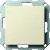 Gira 026801, Gira Blindabdeckung mit Tragring 026801 | System 55 | Unterputz 