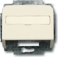 Busch-Jaeger 1724-0-1911, Busch-Jaeger Zentralscheibe 1743-03-24G | Abdeckung 3-fach
