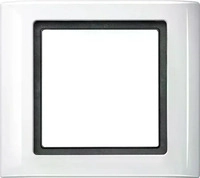 Merten 400119, Merten Abdeckrahmen 1-fach 400119 Aquadesign | Rahmen f&uuml;r Schalter &