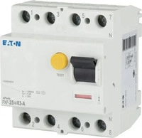 Eaton 236774, Eaton FI-Schutzschalter PXF-25/4/03-A | 4-polig | 25A | 400V | 300mA 