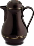 ROTPUNKT Isolierkanne 330 BLACKCHERRY | 1,0 Liter Thermoskanne | Glaseinsatz 