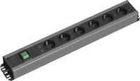 Bachmann 300.011, Bachmann Handwerkerleiste 300.011 | 6-fach Steckdosenleiste 90&deg; 