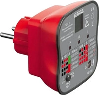 Benning 020053, BENNING SDT 1 Steckdosentester | RCD/FI-Test 30mA | LED-Anzeige 