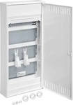 Hager VA48NW, Hager Multimediaverteiler | Aufputz | 4-reihig | 4x12TE | IP30 