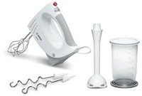 Bosch MFQ3540, Bosch Handmixer MFQ3540 | 450W | 5 Stufen & Turbo | Knethaken &