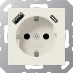Jung A1520-15CA, JUNG SCHUKO Steckdose A1520-15CA Unterputz | USB-A & USB-C 