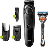 Braun BT5242, Braun Barttrimmer BT5242 | Akku/Netz | 39 L&auml;ngen 1-20mm | Nass/Trocken