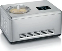 Severin 7405, SEVERIN Eismaschine EZ 7405 | 2-in-1 Kompressor Eiscreme- &