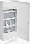 Hager VA48WWH, Hager Multimediaverteiler Aufputz VA48WWH | 4-reihig 48TE 