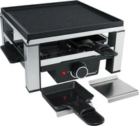 Steba 631100, Steba Raclette RC 104 | Raclette f&uuml;r 4 Personen | 900 Watt | 25x25 cm