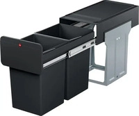 Hailo 0310-100, Hailo Einbau-M&uuml;lltrennsystem EcoLine Design L | Abfalleimer...