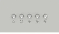 Gorenje 733041, Gorenje Unterbau-Dunstabzugshaube WHU629ES/S | 60 cm | 200 m&sup3;/h