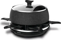 Tefal RE12C8, Tefal Raclette Fondue RE12C8 Cheese'n Co 6in1 | 6 Pf&auml;nnchen | 6 Gabeln