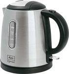 Melitta 1018-3, Melitta Wasserkocher Prime Aqua Mini 1018-03 | 1,0l | Edelstahl | LED