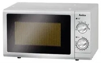 Amica MW13152Si, Amica Mikrowelle MW 13152 Si | Unterbau & freistehend | 17 l | 700 W