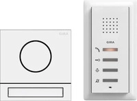 Gira 2406902, GIRA T&uuml;rsprechanlage Audio Set System 106 | 2406902 | Einfamilienhaus