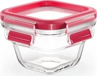 Emsa N1041300, Emsa Frischhaltedose Glas Clip & Close N10413 | 0,18L quadratisch 