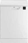 Beko 7611501677, Beko Geschirrsp&uuml;ler DFN04321W | Freistehend & unterbauf&auml;hig | 60
