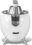 Unold 78130, Unold Zitruspresse 78130 Power Juicy White | 300W Motor | Edelstahl-Sieb