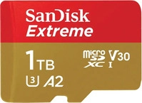 Sandisk SDSQXAV-1T00-GN6MA, SanDisk Extreme microSDXC 1TB Speicherkarte | UHS-I U3 A2