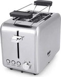 Fakir 9228001, Fakir Toaster Calypso 9228001 | 2-Scheiben Toaster Edelstahl | 850W 