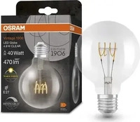 LEDVANCE LED Filament Globe G95 E27 4,8W 470lm 2700K dimmbar | Vintage 1906 | klar 