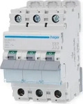 Hager NQN310, Hager Leitungsschutzschalter NQN310 | 3-polig | B-10A | 25kA | AC 415V