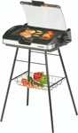 Cloer 6720, Cloer Barbecue Elektro Standgrill 6720 | 2200W | Glasdeckel 