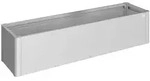 Biohort Pflanzbeet Belvedere B 201 x T 53 cm (Gr. 200) 45 cm (MINI) silber-metallic