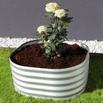 Vitavia 40002526, Vitavia Hochbeet Terra Rund 82 x 82 cm - 200/360/500 l 40 cm