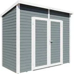 Bertilo Ger&auml;tehaus Timmo 2 - 19 mm grau Timmo 2: 244x121 cm