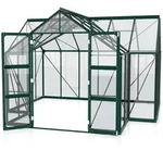 Vitavia Gew&auml;chshaus Campus inkl. 4 Dachfenstern - 13,0 m2 dunkelgr&uuml;n