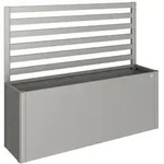 Biohort Rankgitter f&uuml;r Hochbeet 2 m Seite, quarzgrau-metallic
