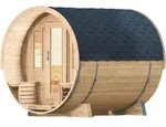 Wolff Finnhaus Saunafass 280 de luxe Thermoholz