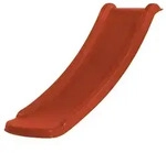 Weka Rutsche f&uuml;r Kinderspielhaus Lotti, 120 cm, 60 cm Podesth&ouml;he, rot rot