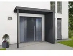 Gutta Rechteckvordach BS Plus XL 250 mit Pfosten und Seitenteil (neues Modell)