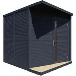 Bertilo Gartenhaus Concept - 18 mm anthrazit